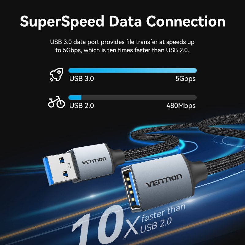 Vention USB 3.0 Extension Cable - Vention