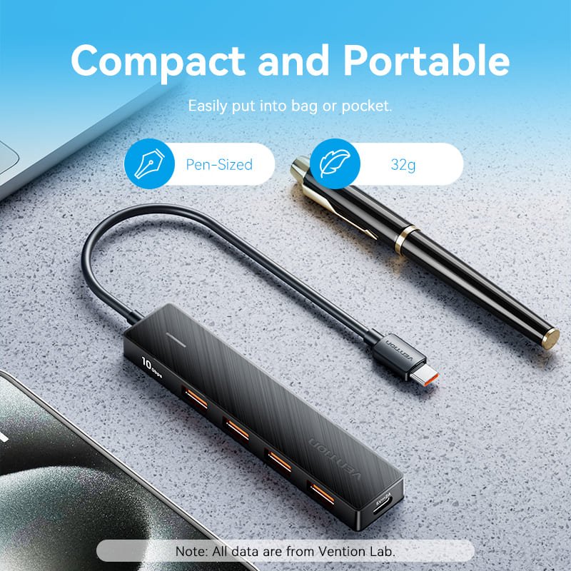 Vention 5-in-1 USB 3.2 Gen 2 Hub - Vention