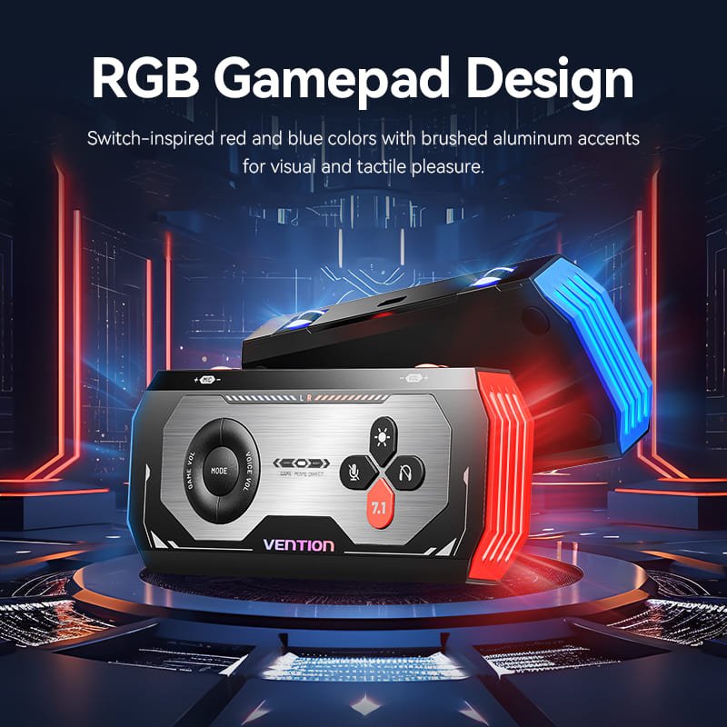 Vention Gaming Audio Amplifier Black - Vention