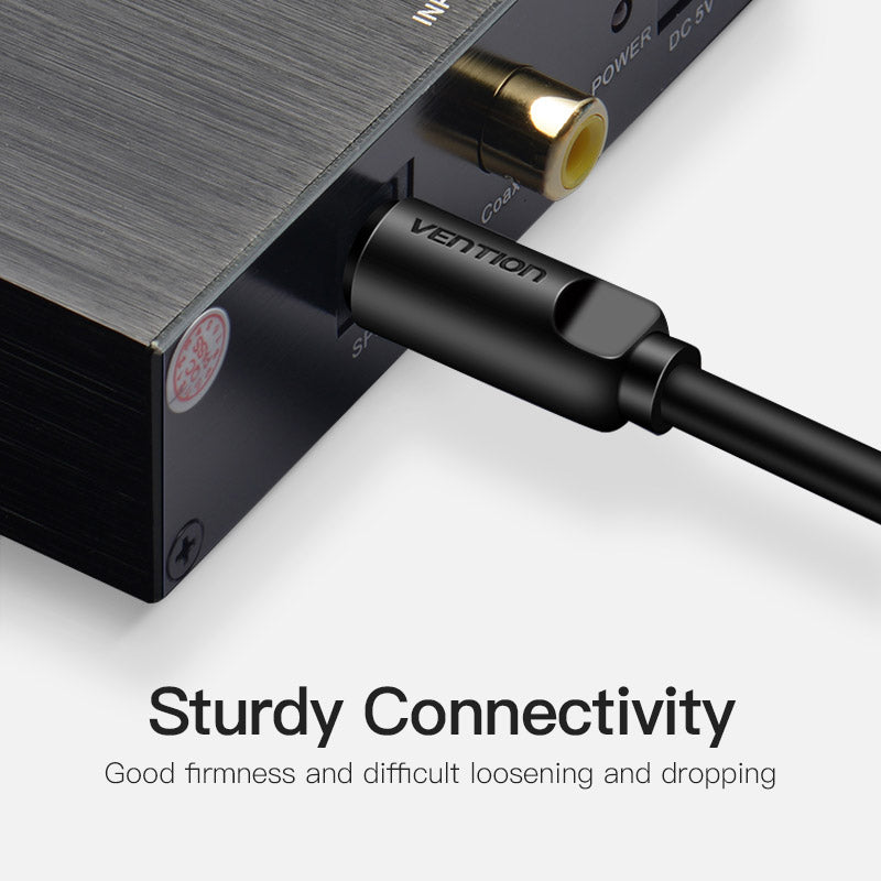 Vention Optical Fiber Audio Cable Black