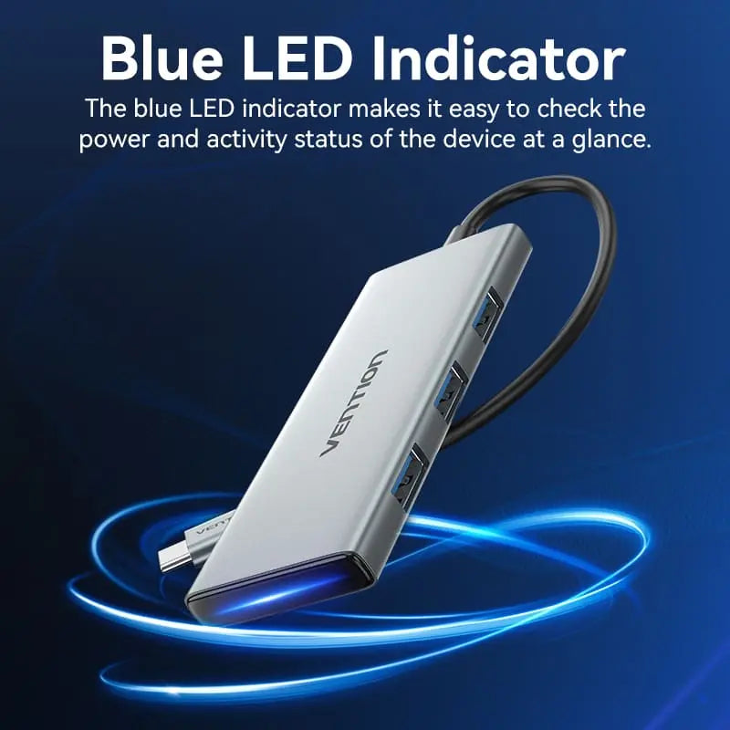 Vention 7-in-1 USB-C Docking Station - Vention