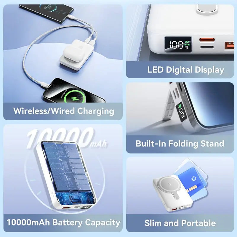 Vention 10000mAh Magnetic Wireless Power Bank 22.5W - Vention