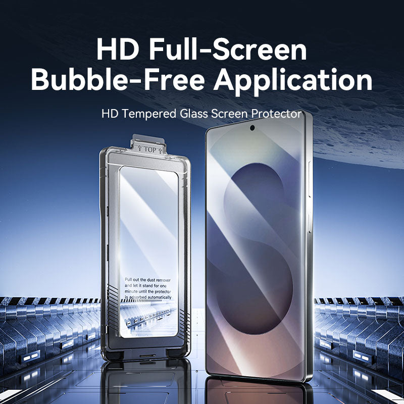 <tc>Vention</tc> Pelindung Layar Kaca Tempered HD untuk Samsung Galaxy S25 6.2" dengan Alat Pemasangan Bebas Debu