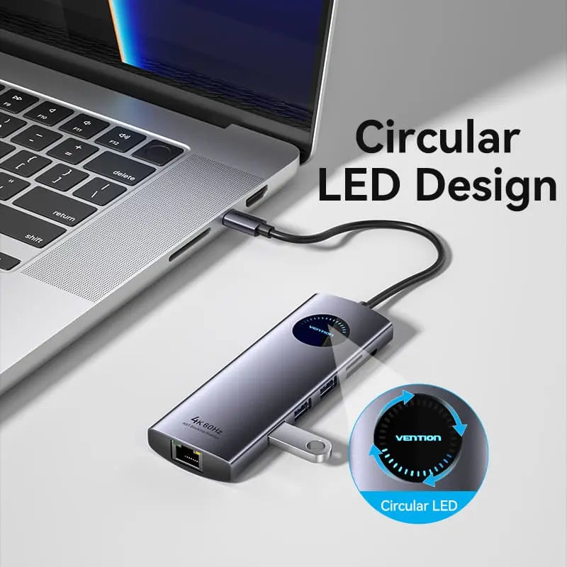 Vention 10-in-1 USB-C MST Docking Station - Vention