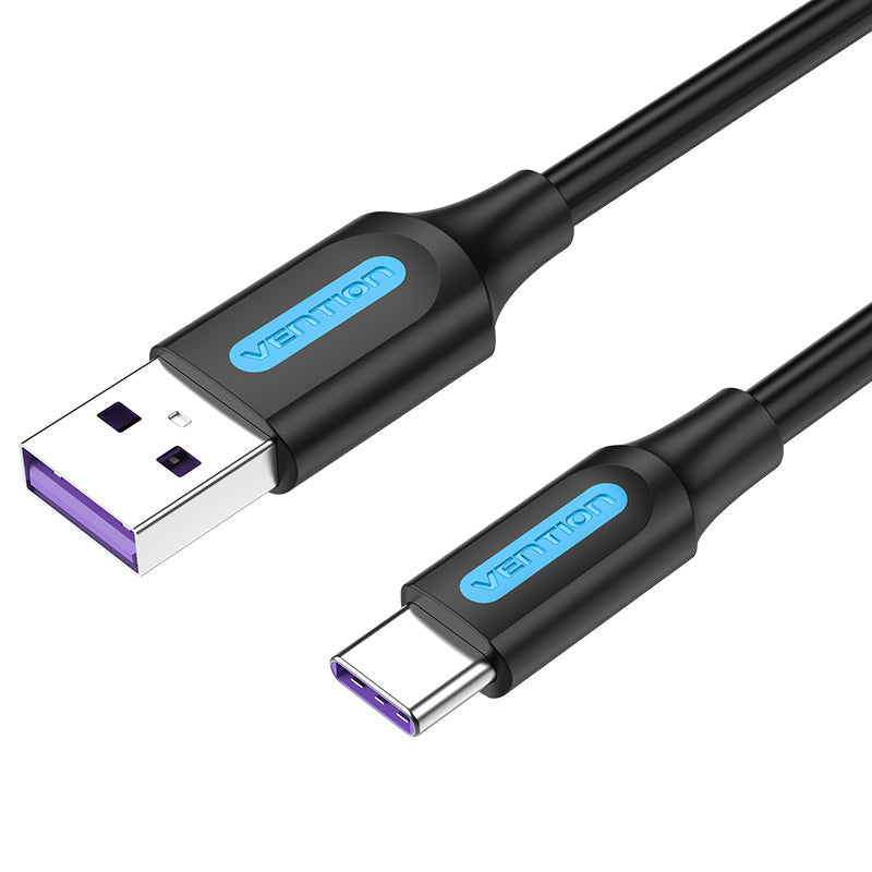 <tc>Vention</tc> USB 2.0 A-Stecker auf C-Stecker 5A Kabel PVC-Typ