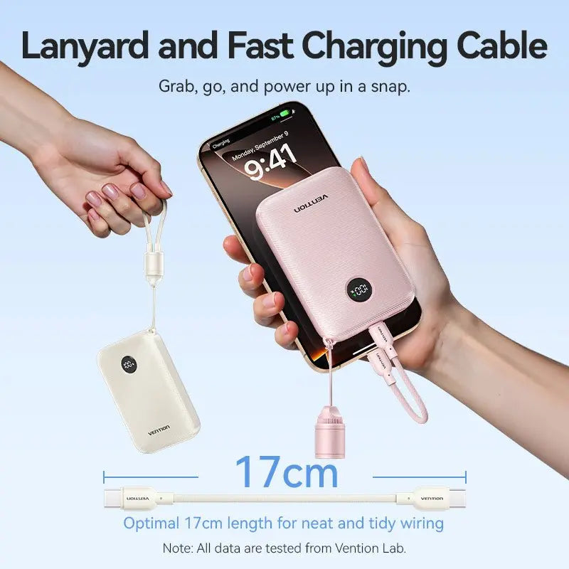 Vention 10000mAh Power Bank 22.5W - Vention