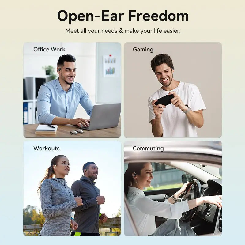 Vention Wireless Bluetooth Open Ear Headphones OpenBeat - Vention