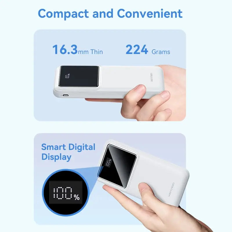 Vention 10000mAh Power Bank 22.5W - Vention
