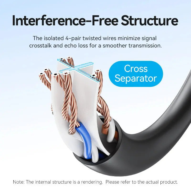 Vention Cat.6 UTP Patch Cable Black - Vention