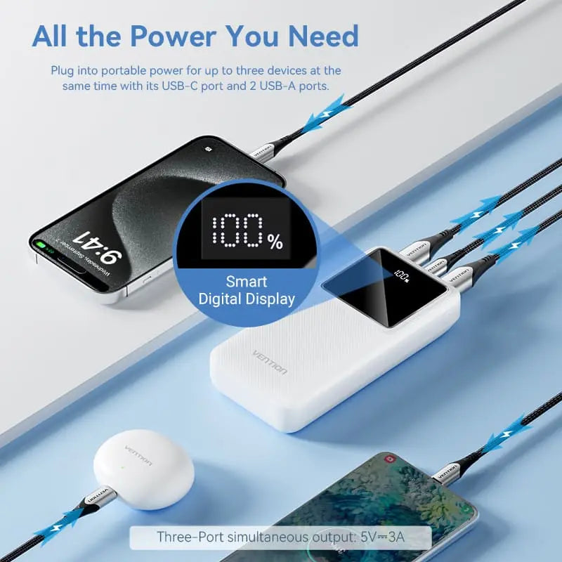Vention 20000mAh Power Bank 22.5W - Vention