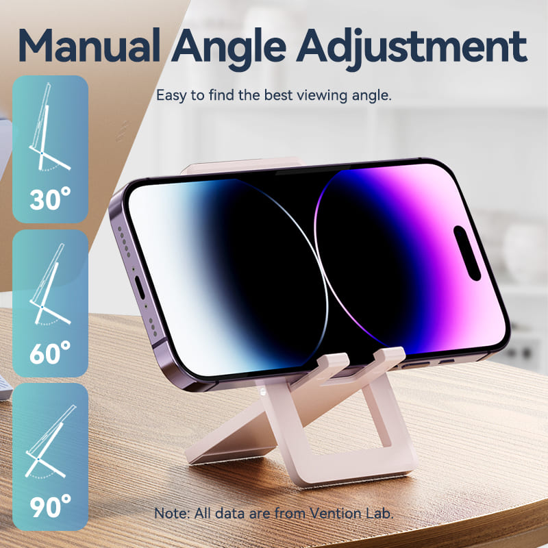 <tc>Vention</tc> Support de téléphone portable en plastique pour bureau