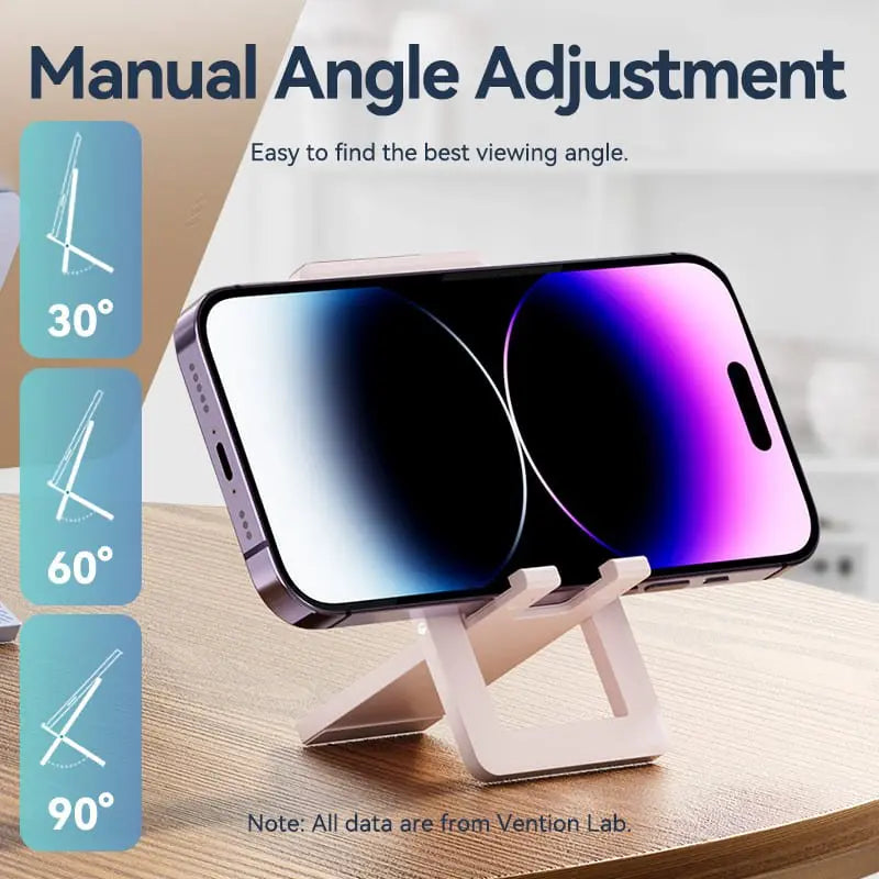 Vention Portable Phone Stand for Desk Plastic Type - Vention