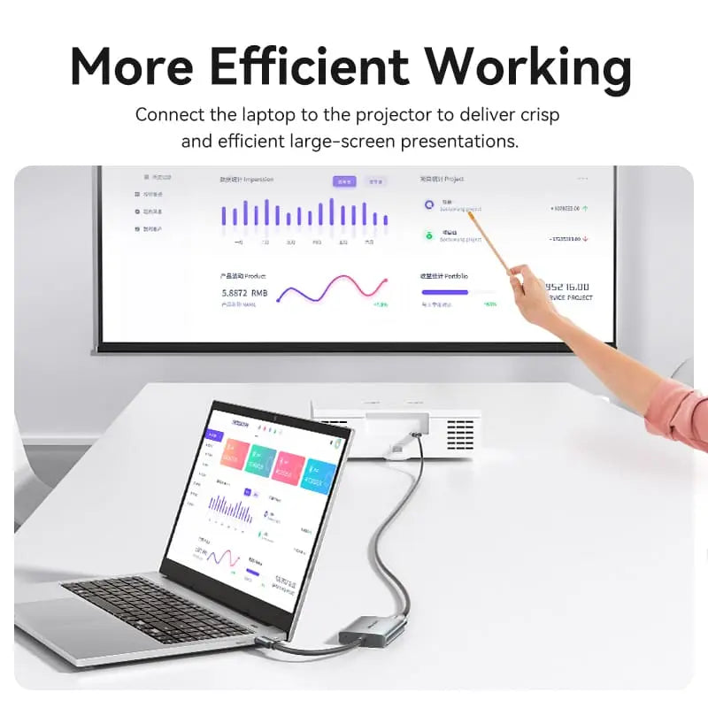 Vention USB-C to Dual HDMI™ MST Adapter - Vention