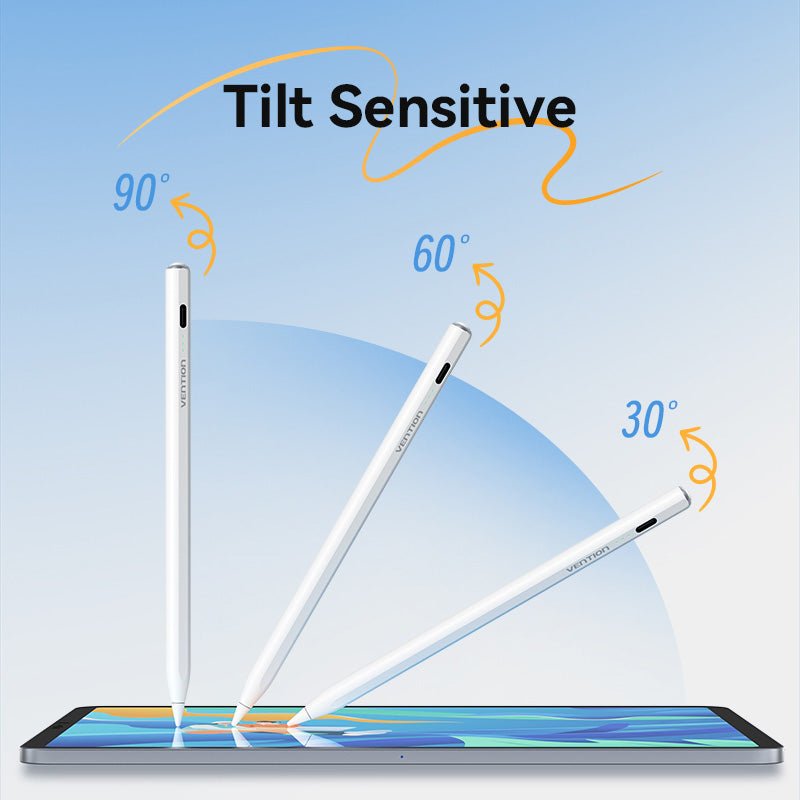Vention Stylus Pen for iPad with Palm Rejection & Touch Switch White - Vention