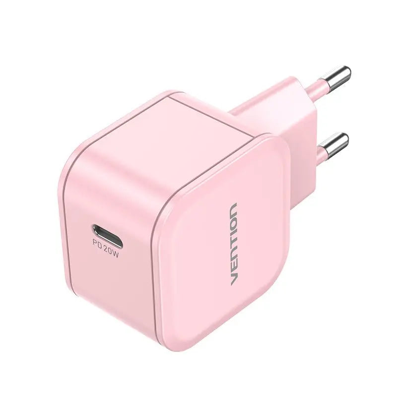 Vention 1-Port USB-C Wall Charger 20W EU-Plug - Vention
