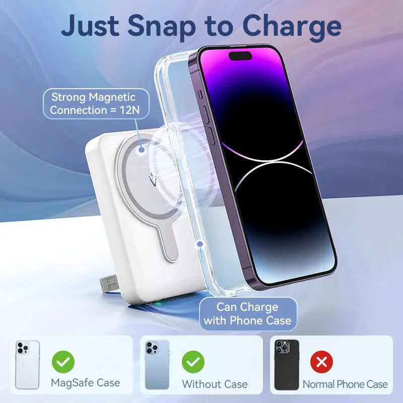 Vention 10000mAh Magnetic Wireless Power Bank 22.5W - Vention