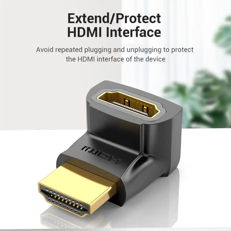 Vention HDMI™ 270 Degree Male to Female Adapter Black - Vention