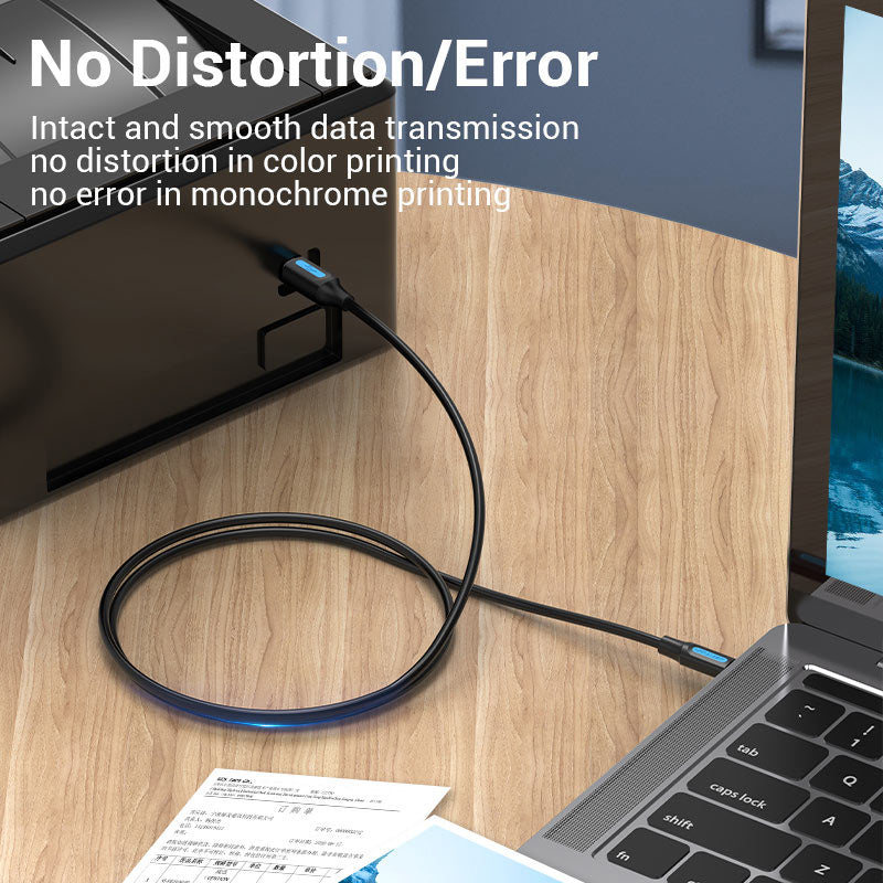 Vention USB 2.0 Type-C Male to Type-B Male Printer Cable