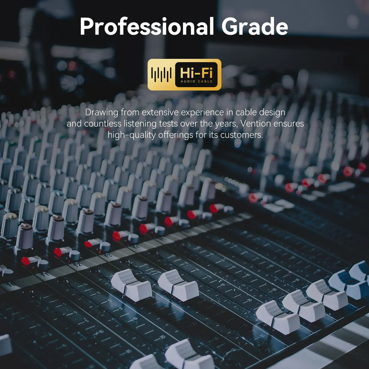 Vention XLR Male to XLR Female Microphone Cable (Hi-Fi) - Vention
