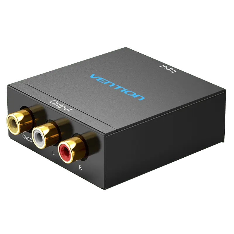 Vention HDMI™ to RCA Converter Black Metal Type - Vention