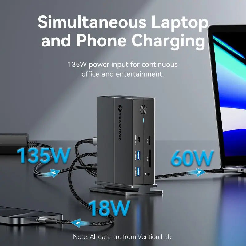 Vention 14-in-1 Thunderbolt 4 Docking Station - Vention
