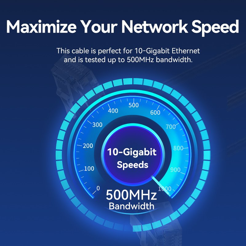 <tc>Vention</tc> Câble de raccordement Ethernet UTP Cat6A