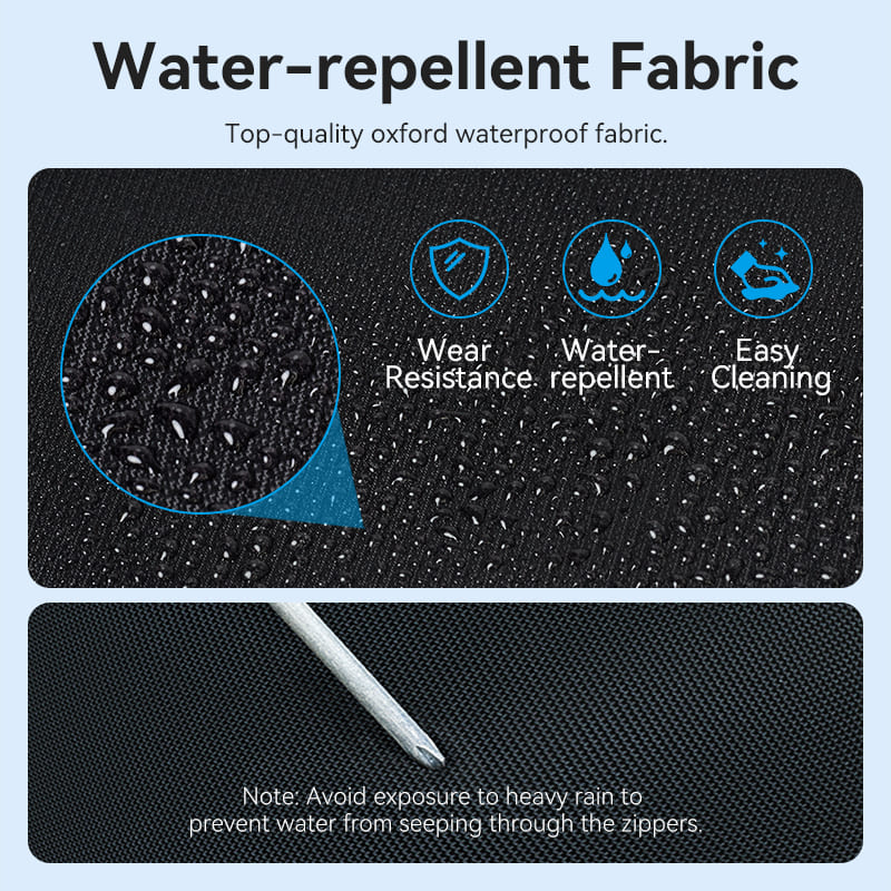 Water-Repellent Laptop Backpack Black