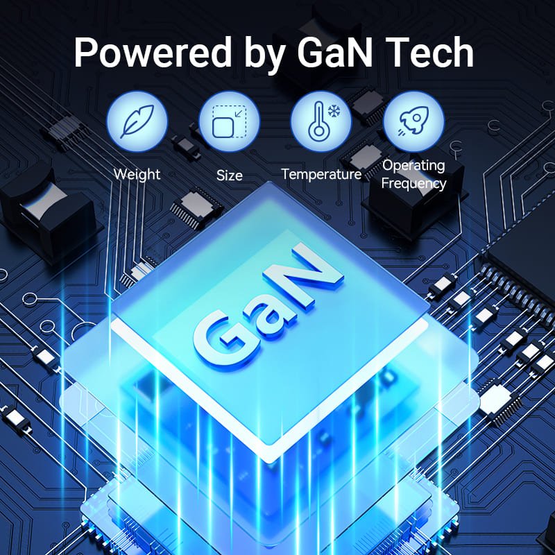 Vention 6-Port USB (C+C+C+C +A+A) Desktop GaN Charger (140W/140W/45W/20W/18W/18W) Plug - Vention