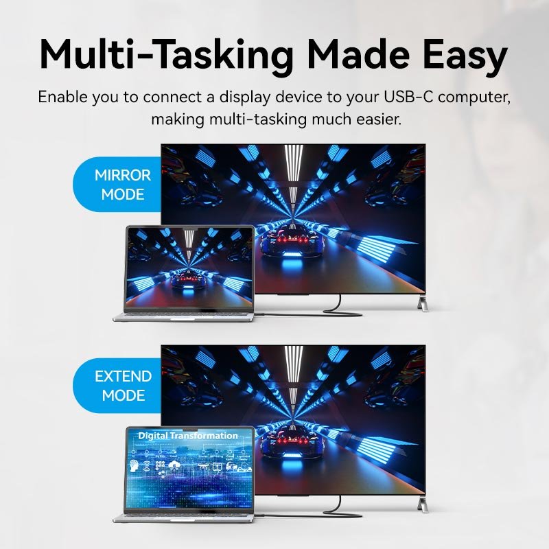 Vention USB-C to HDMI™-A 4K HD Cable - Vention