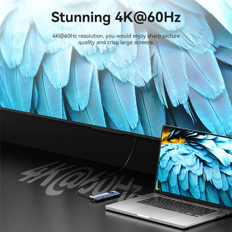 USB-C to HDMI x 2/USB 3.0 x 2/USB 2.0/RJ45/SD/TF/PD MST Docking Station