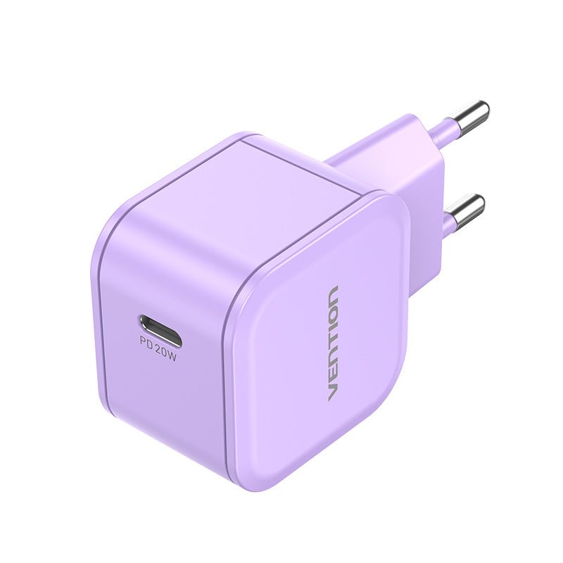 Vention 1-Port USB-C Wall Charger 20W EU-Plug - Vention