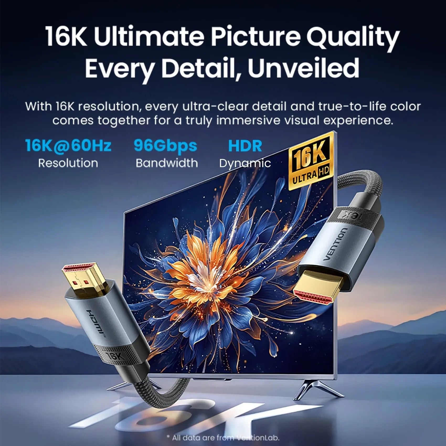 Vention 16K HDMI Cable - Vention
