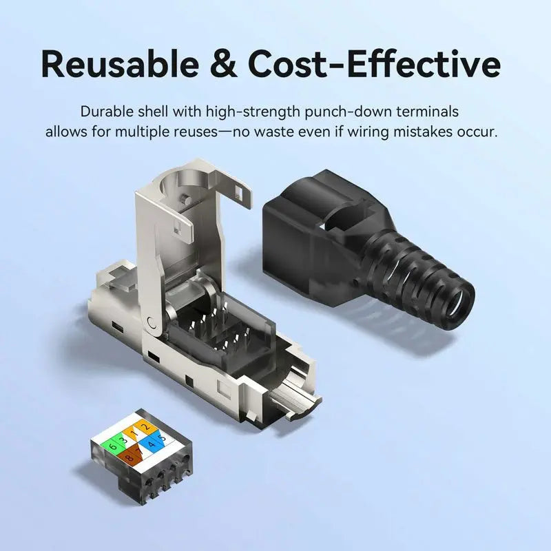 Vention Cat8 Shielded RJ45 Modular Plug - Vention