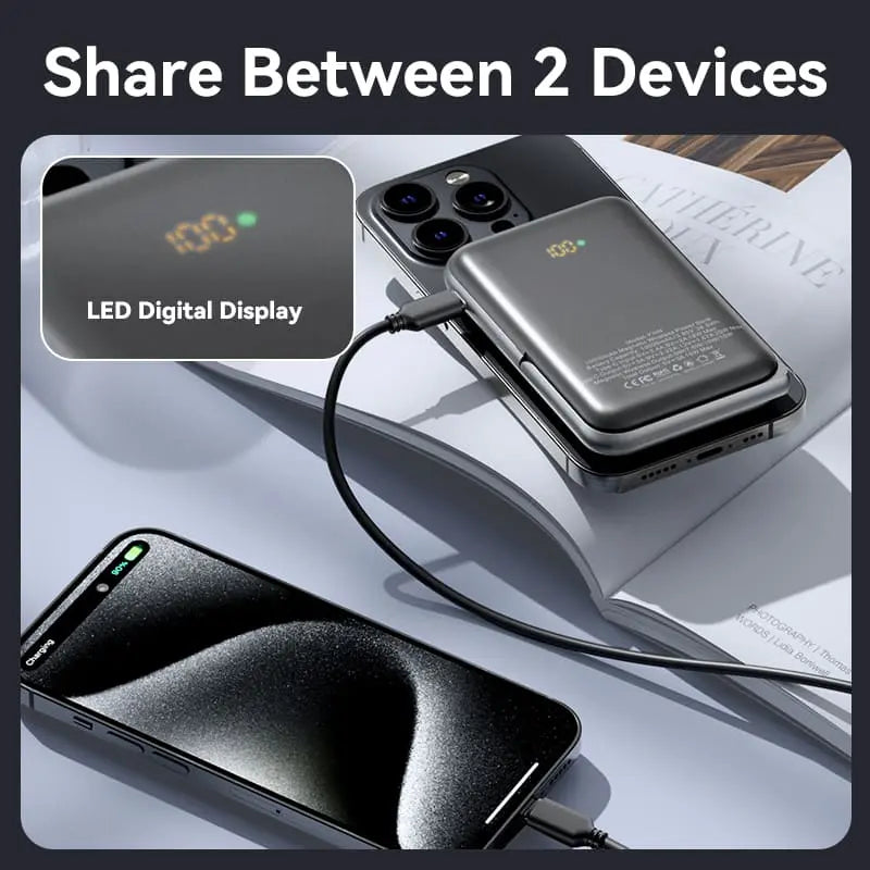 Vention 10000mAh Magnetic Wireless Power Bank 20W - Vention