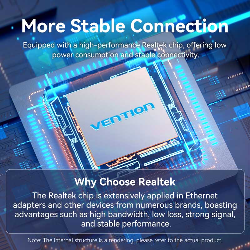 <tc>Vention</tc> Adaptateur USB-A vers Gigabit Ethernet