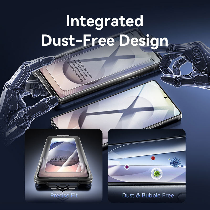 <tc>Vention</tc> Pelindung Layar Kaca Tempered HD untuk Samsung Galaxy S25 6.2" dengan Alat Pemasangan Bebas Debu