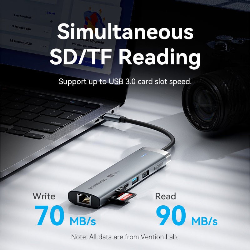 Vention 9-in-1 USB-C Docking Station - Vention