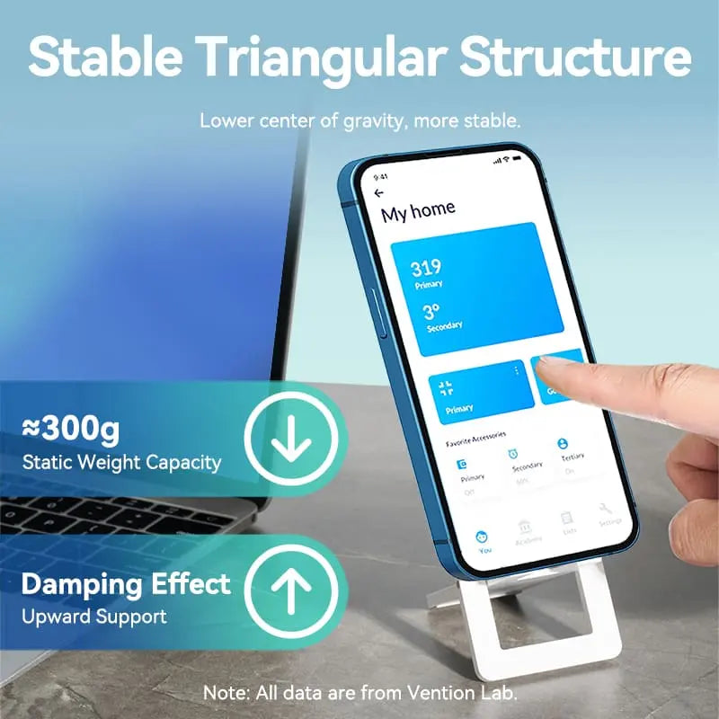 Vention Portable Phone Stand for Desk Plastic Type - Vention