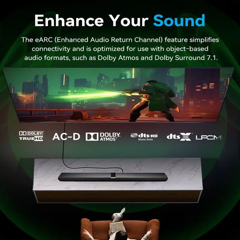 Vention Cotton Braided Ultra Thin HDMI™-A Male to Male HD Cable 8K Green Aluminum Alloy Type - Vention