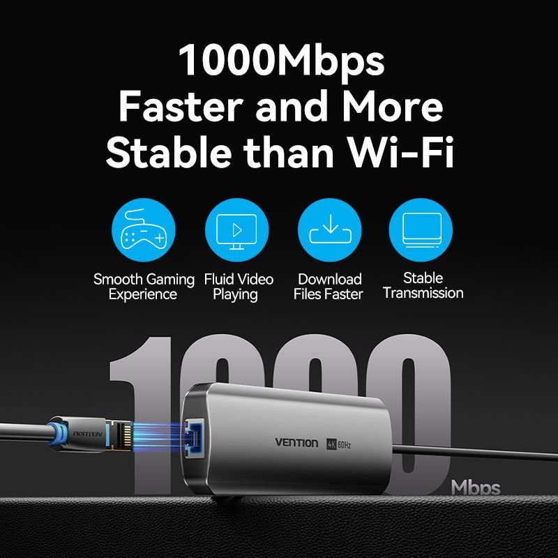 Vention 9-in-1 USB-C Docking Station - Vention