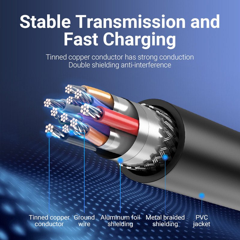 Vention USB 3.0 A Male to Micro-B Male Cable PVC Type - Vention