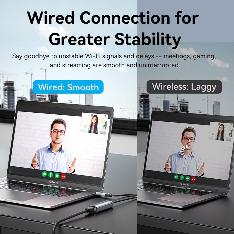 Vention USB-C/USB-A to 2.5G Ethernet Adapter - Vention