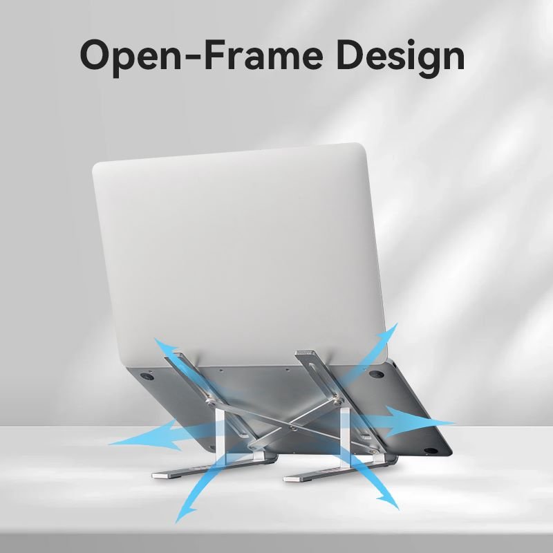 Vention Foldable Laptop Stand Silver Aluminum Alloy Type - Vention