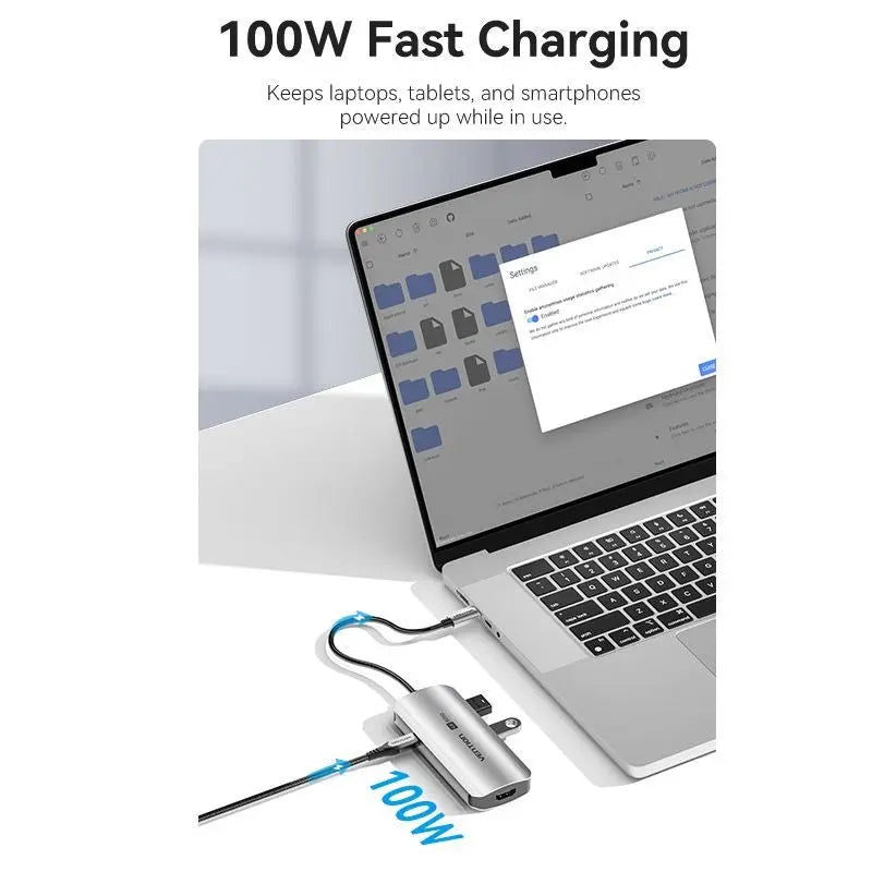 Vention 5-in-1 USB-C Docking Station - Vention