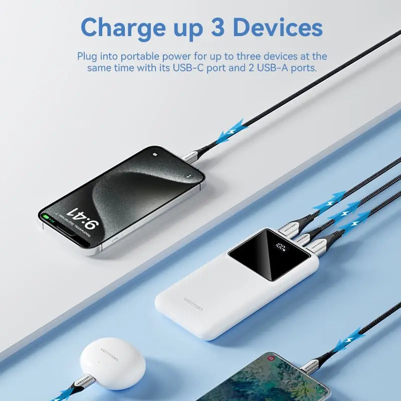 Vention 10000mAh Power Bank 22.5W - Vention