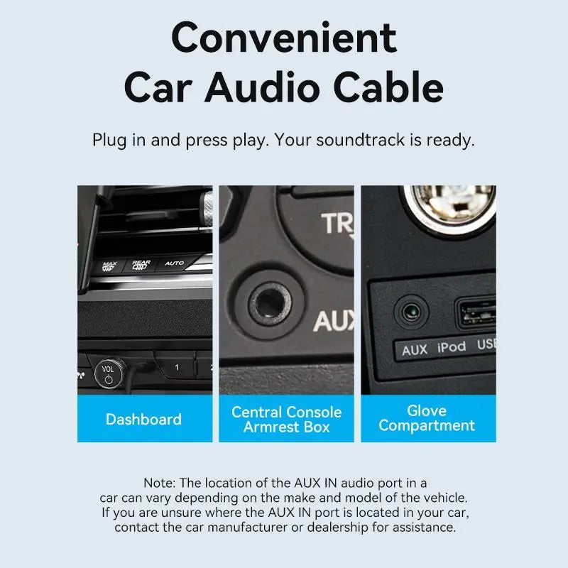 Vention Cotton Braided 3.5mm Male to Male Audio Cable 0.5/1/1.5/2/3/5M Purple Aluminum Alloy Type - Vention