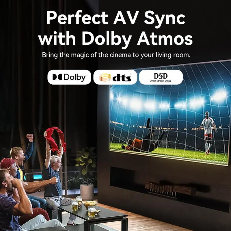 Vention 3 In 1 Out HDMI™ Switcher Blue Aluminum Alloy Type - Vention