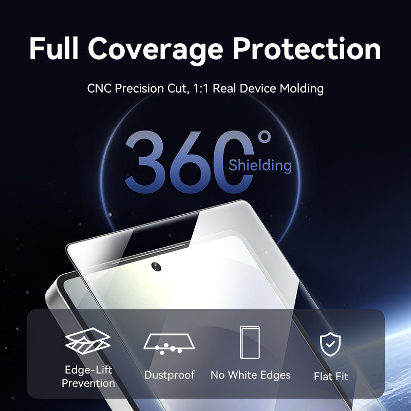 <tc>Vention</tc> Pelindung Layar Kaca Tempered HD untuk Samsung Galaxy S25 6.2" dengan Alat Pemasangan Bebas Debu