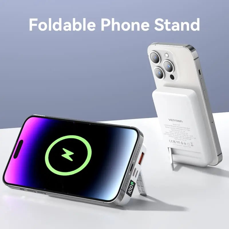 Vention 10000mAh Magnetic Wireless Power Bank 22.5W - Vention