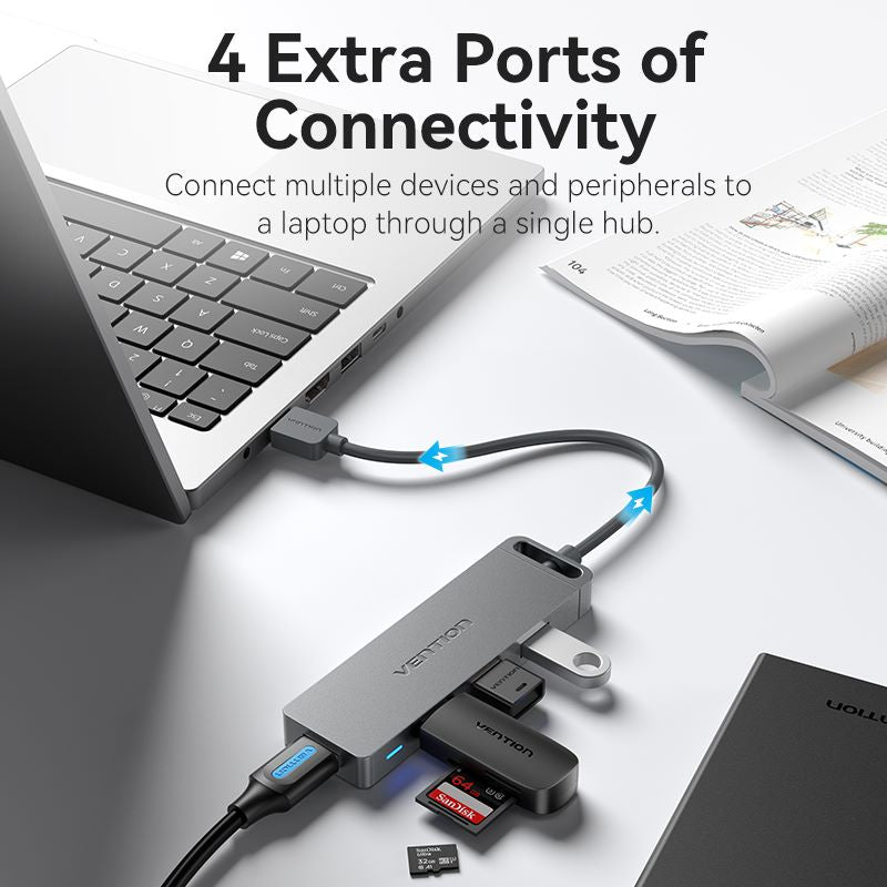 <tc>Vention</tc> Hub USB 3.0 5 en 1